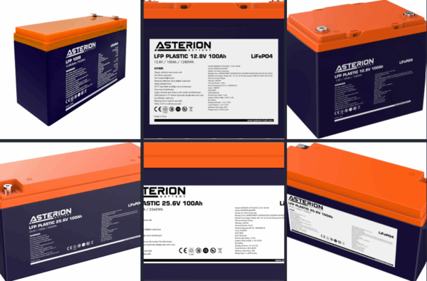 ASTERION LFP Plastic : la nouvelle génération de batteries lithium-ion au design familier